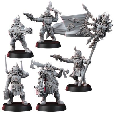 WE: Chaos Renegades of Pain Command Squad