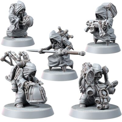 WE: Mechanic Armoury Servitors