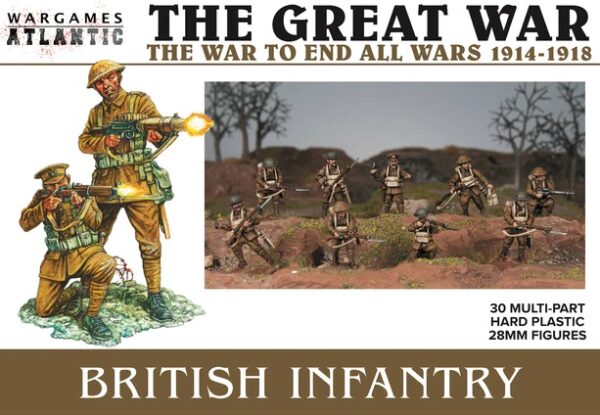 Wargames Atlantic - WW1 British Infantry (1916-1918)