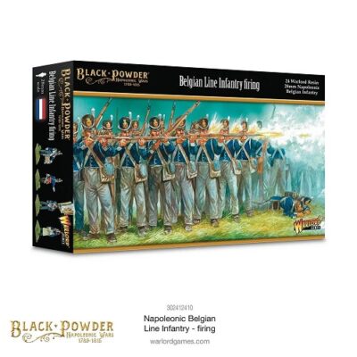 Black Powder: Belgian Line Infantry Firing