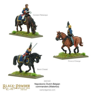 Black Powder: Dutch/Belgian Commanders (Waterloo)