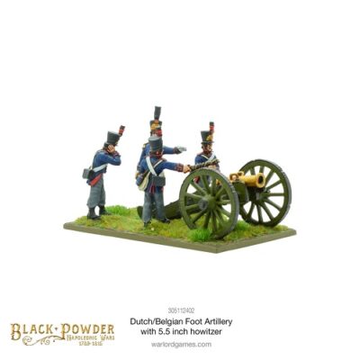 Black Powder: Dutch-Belgian Foot Artillery with 5.5-inch
