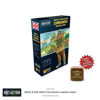 Bolt Action: British & Inter-Allied Commandos weapons teams