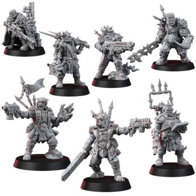 WE: Chaos Renegades of Pain Skirmish Killers Team (7u)