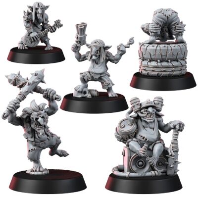 WE: Ork Goblin Rock Fans 02 (5U)