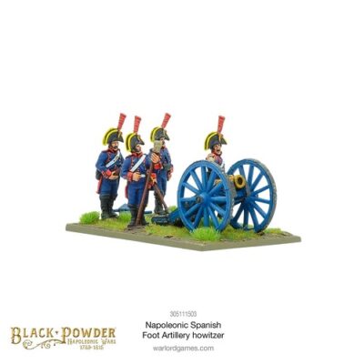 Black Powder: Napoleonic Spanish foot artillery howitzer
