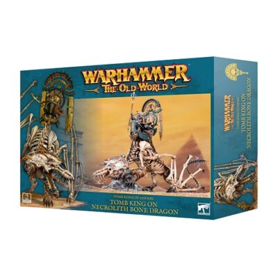 The Old World: Tomb King on Necrolith Bone Dragon