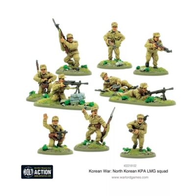 Bolt Action: Korean War: North Korean KPA LMG squad