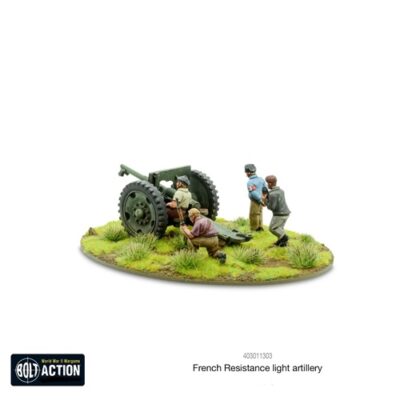 Bolt Action: French Resistance light artillery