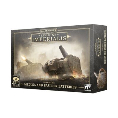 Legions Imperialis: Solar Auxilia Medusa and Basilisk
