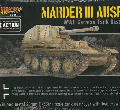 Bolt Action: German Marder III ausf M (resin boxset)