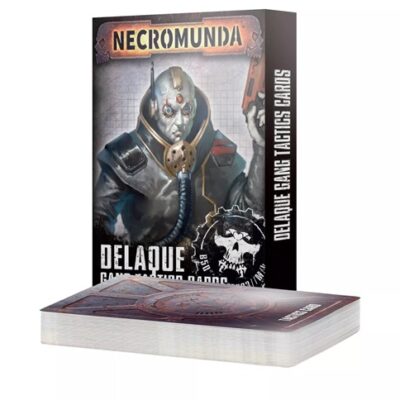 Necromunda:  Delaque Gang Tactics Cards