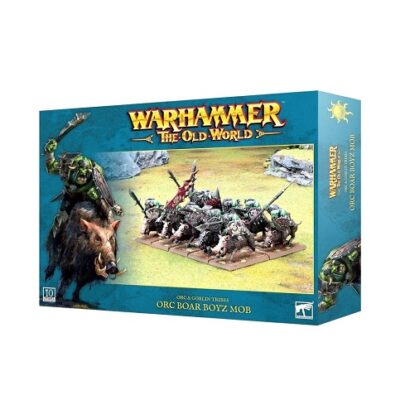 The Old World: Orc & Goblin Tribes: Orc Boar Boyz Mob