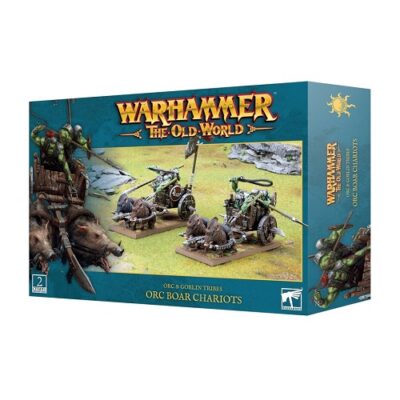 The Old World: Orc & Goblin Tribes: Orc Boar Chariots