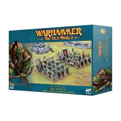 The Old World: Orc & Goblin Tribes: Orc Arrer Boyz Mob