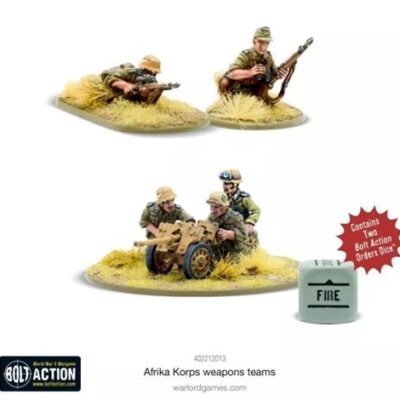 Bolt Action: Afrika Korps weapons teams