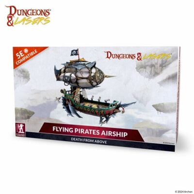 Dungeons and Lasers: Deuslair Flying Pirates Airship