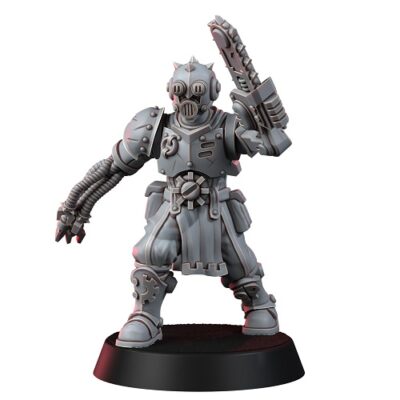 WE: Mechanic Adept Servant with Chainsaw