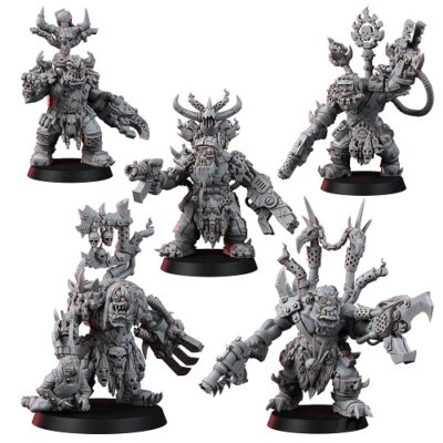 WE: Ork Mad Riders Nobbas (5U)