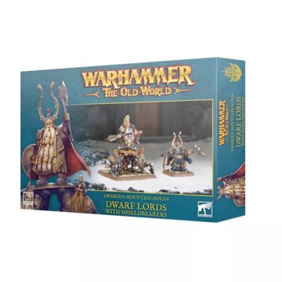 The Old World: Dwarf Lords With Shieldbearers