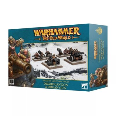 The Old World: Dwarf Cannon & Organ Gun