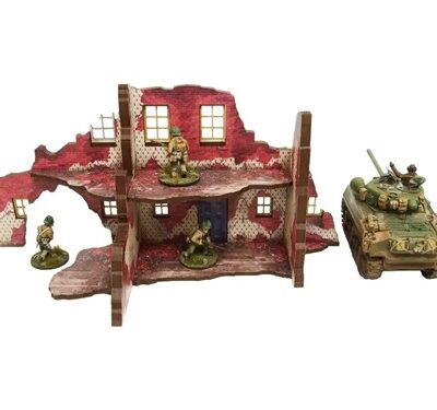 Bolt Action: WW2 Normandy Ruined Large House 2