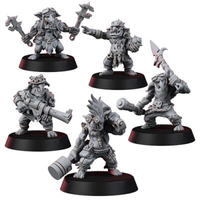 WE: Ork Mad Riders Scrap Grots (5U)