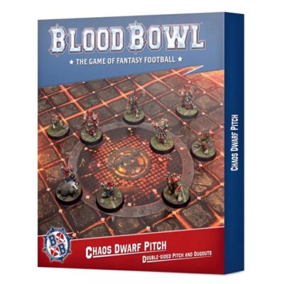 Blood Bowl: Chaos Dwarf Pitch & Dugout