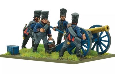 Black Powder: Napoleonic Prussian Foot Artillery with 6- or 12-pdr (1813-15