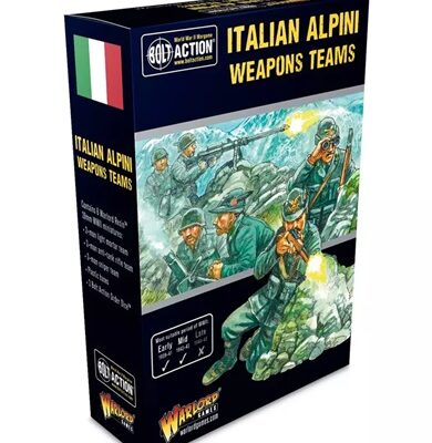 Bolt Action: Italian Alpini Weapons Teams