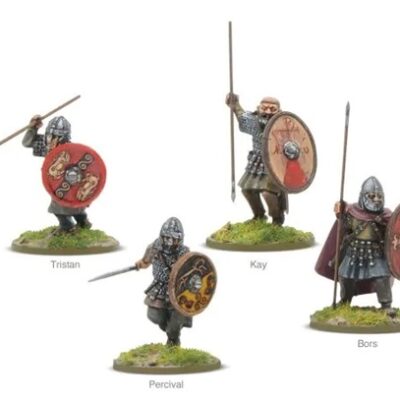 Hail Caesar: Arthurian Knights - Bors, Tristan, Percival and Kay