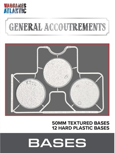 50mm Textured Bases (3mm Bevel)