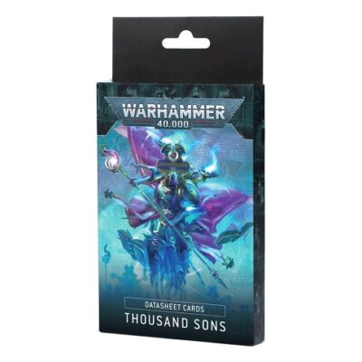 Chaos Space Marines: Datasheet Cards: Thousand Sons