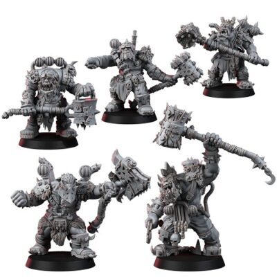 WE: Ork Mad Riders Nobbas with Big Bonkas