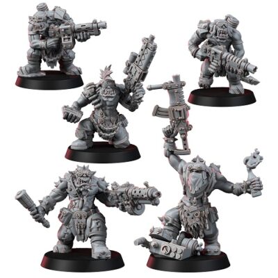 WE: Ork Mad Riders Yoofs with Shootahs T1