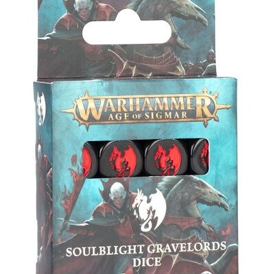 Vampire Counts: Soulblight Gravelords Dice Pack