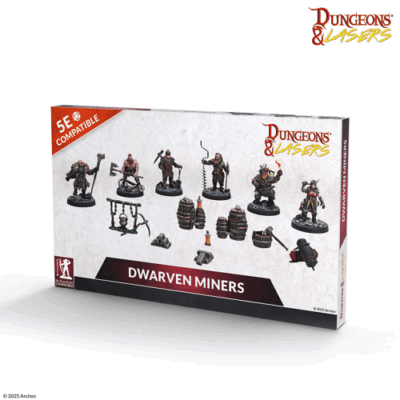 Dungeons and Lasers: Dwarven Miners