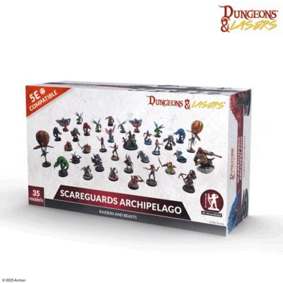Dungeons and Lasers: Raiders and Beasts: Scareguards Archipelago