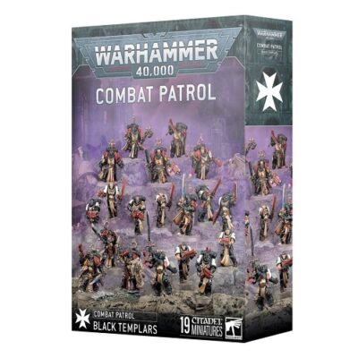 Space Marines: Black Templars Combat Patrol 2025