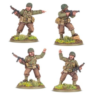 Bolt Action: US Rangers platoon commanders