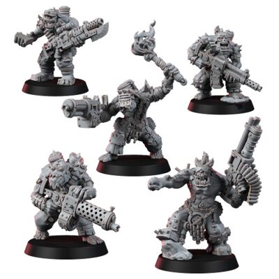 WE: Ork Mad Riders Yoofs with Shootahs T2