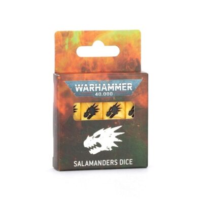 Space Marines: Salamanders Dice Set 2024
