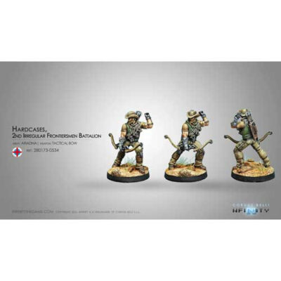 Ariadna: Hardcases, 2nd Irregular Frontiersmen Battalion (Tactical Bow) (1)