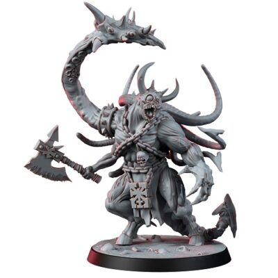 WE: Chaos Spawn Khornaxe