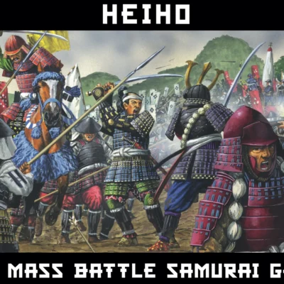 Wargames Atlantic - Heiho: The Mass Battle Samurai Game