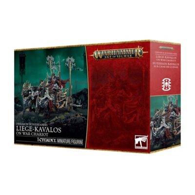 Vampire Counts: Ossiarch Bonereapers Liege-Kavalos On War Chariot