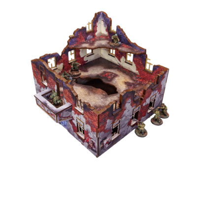 Bolt Action: WW2 Ostfront Stalingrad Apartment Block Front