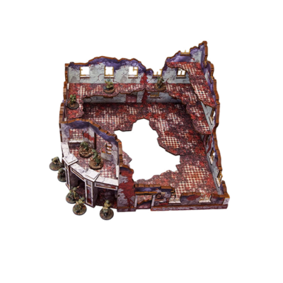 Bolt Action: WW2 Ostfront Stalingrad Univermag Front (with balcony)