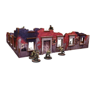 Bolt Action: WW2 Ostfront Stalingrad Ruined Building
