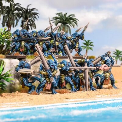 Kings of War: Trident Realm Placoderm Regiment